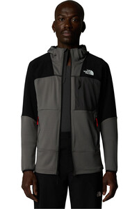 The North Face forro polar hombre M STORMGAP POWERGRID HOODIE vista detalle
