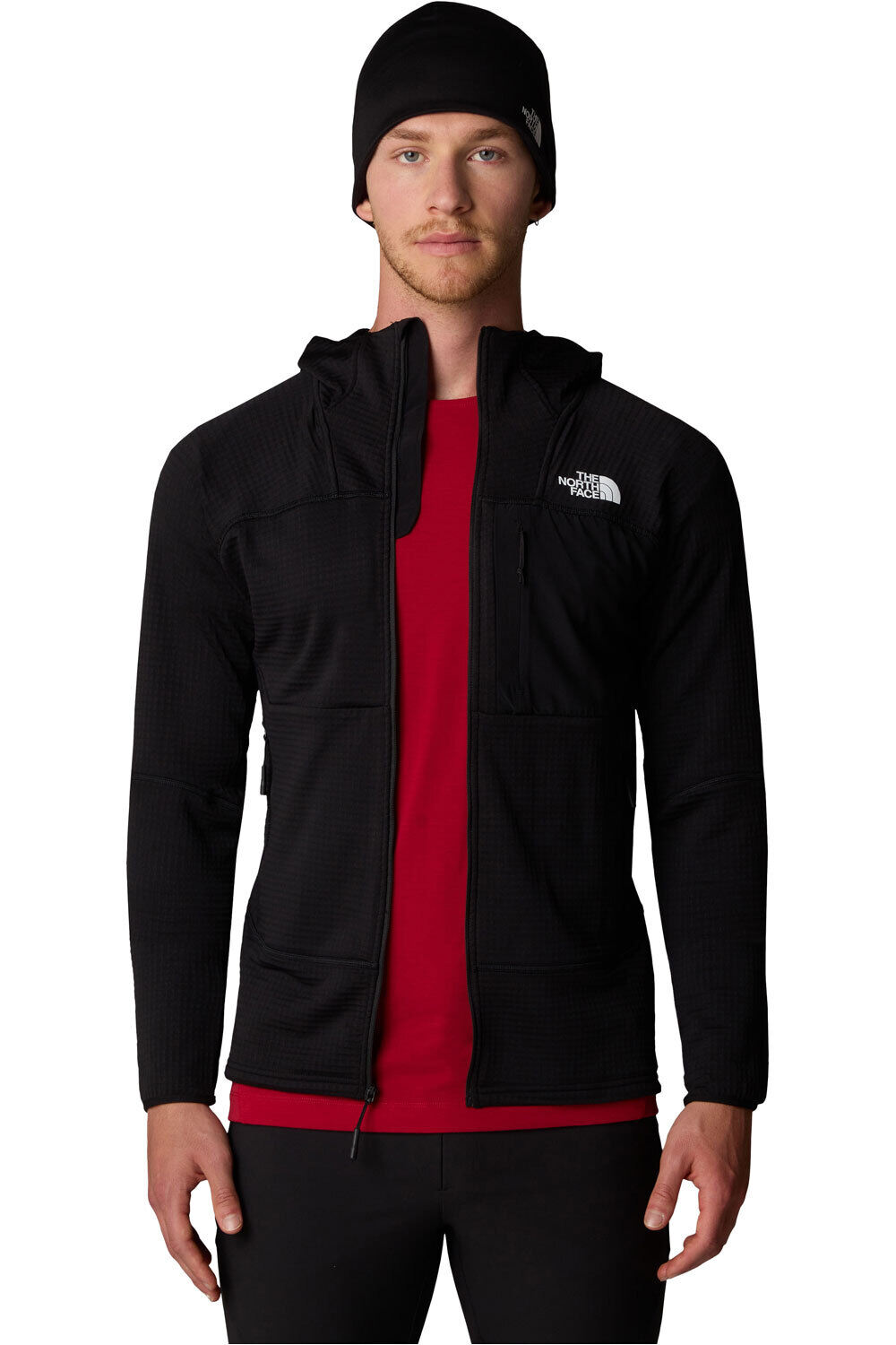 The North Face forro polar hombre M STORMGAP POWERGRID HOODIE vista detalle