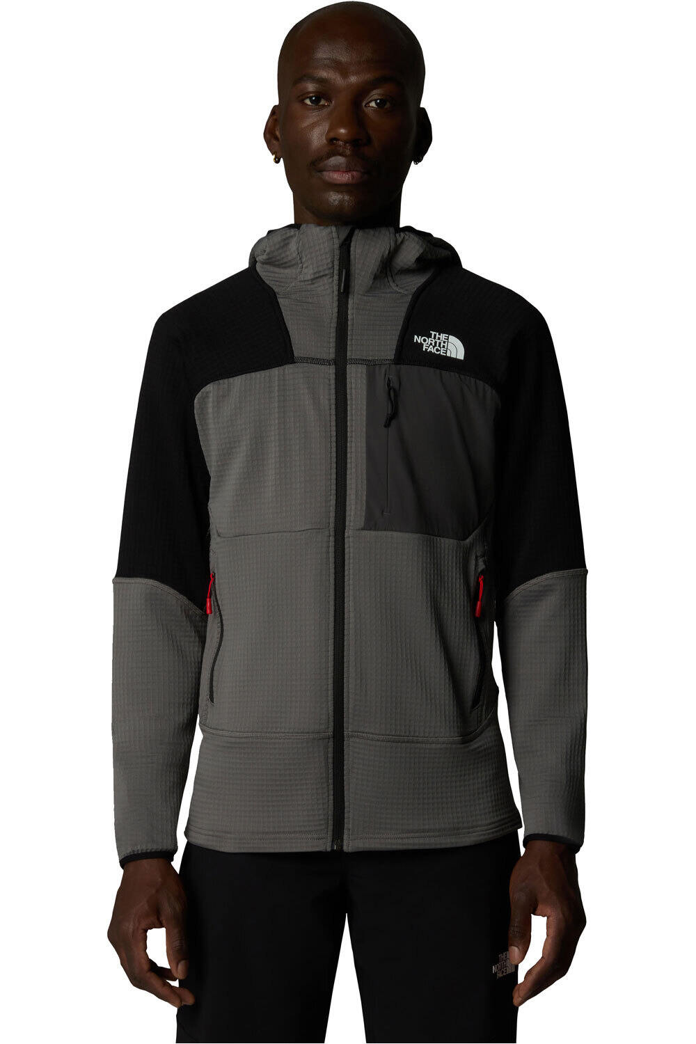 The North Face forro polar hombre M STORMGAP POWERGRID HOODIE vista frontal