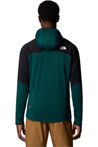 The North Face forro polar hombre M STORMGAP POWERGRID HOODIE vista trasera