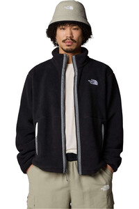 The North Face forro polar hombre M TNF FLEESKI FZ JACKET vista detalle