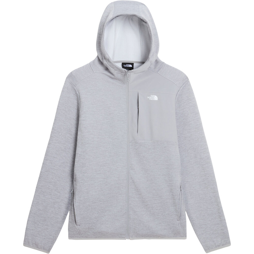 The North Face forro polar hombre M TNF PERFORMANCE FLEECE FULL ZIP HOODIE vista detalle