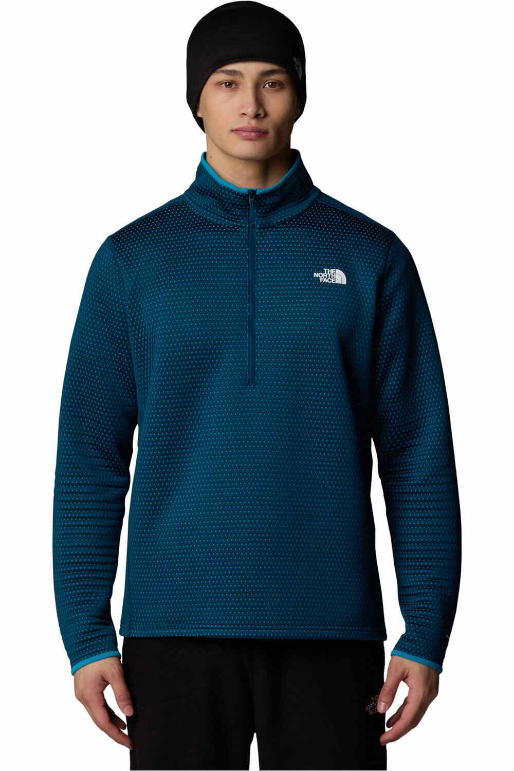 The North Face forro polar hombre M VERTICAL THERMAL 1/4 ZIP vista frontal
