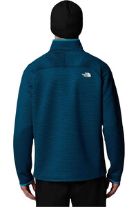 The North Face forro polar hombre M VERTICAL THERMAL 1/4 ZIP vista trasera