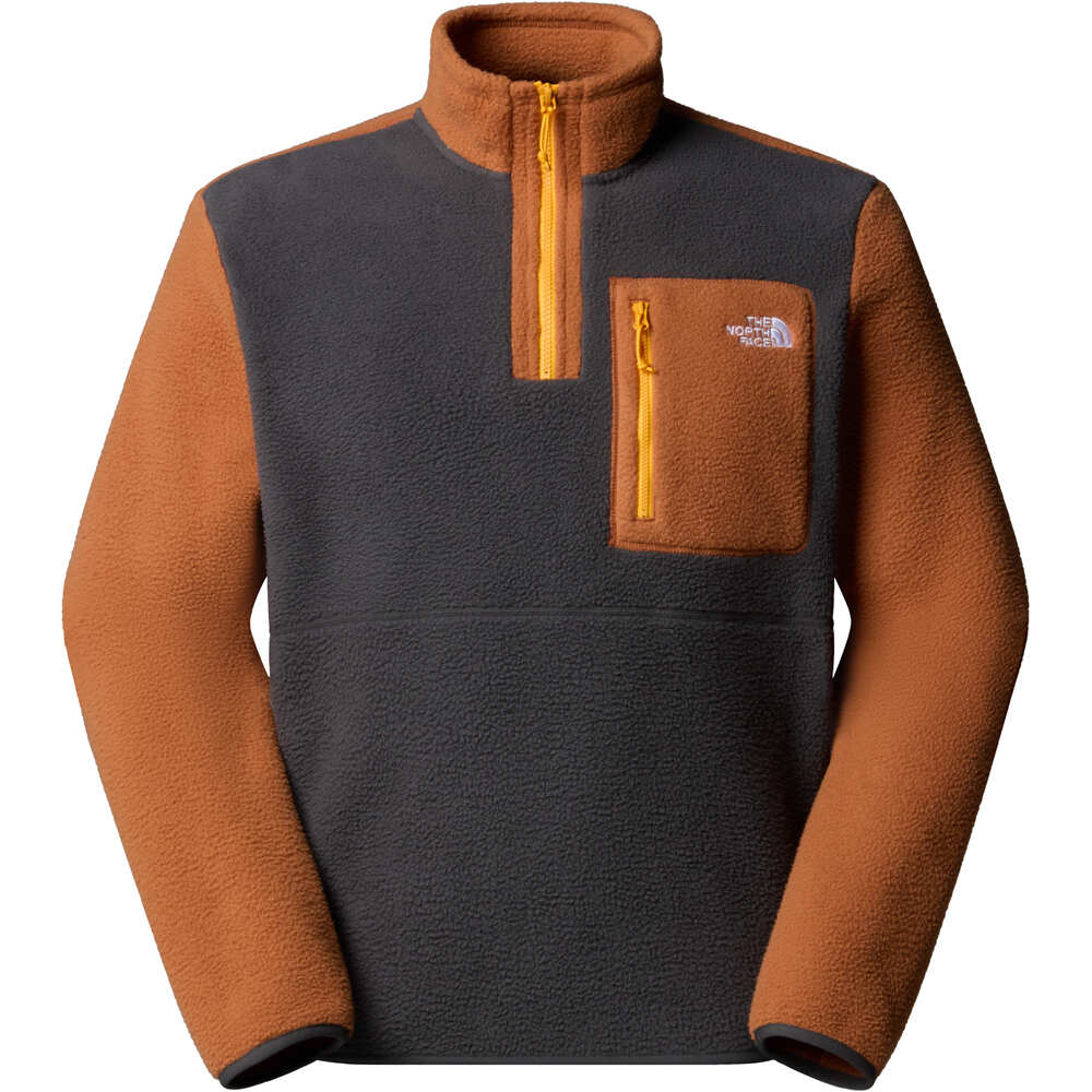 The North Face forro polar hombre M YUMIORI 1/4 ZIP vista detalle