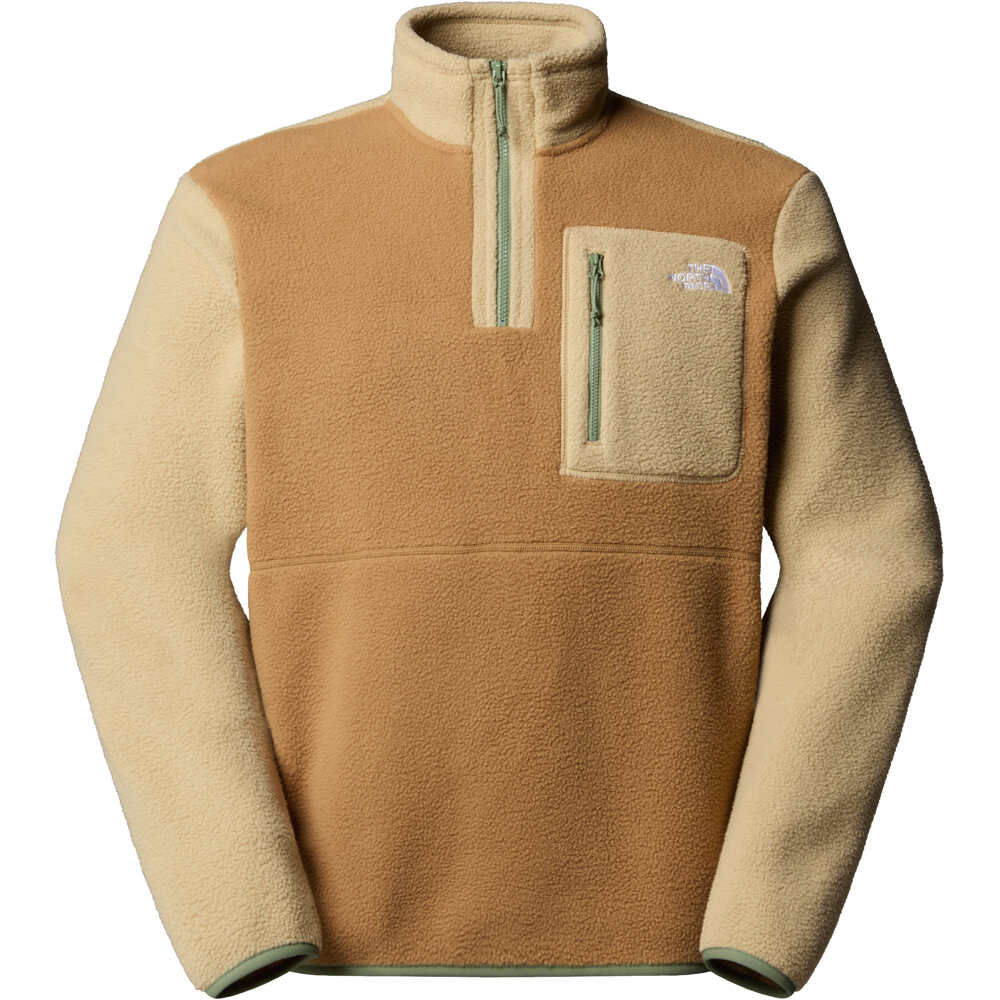 The North Face forro polar hombre M YUMIORI 1/4 ZIP vista detalle