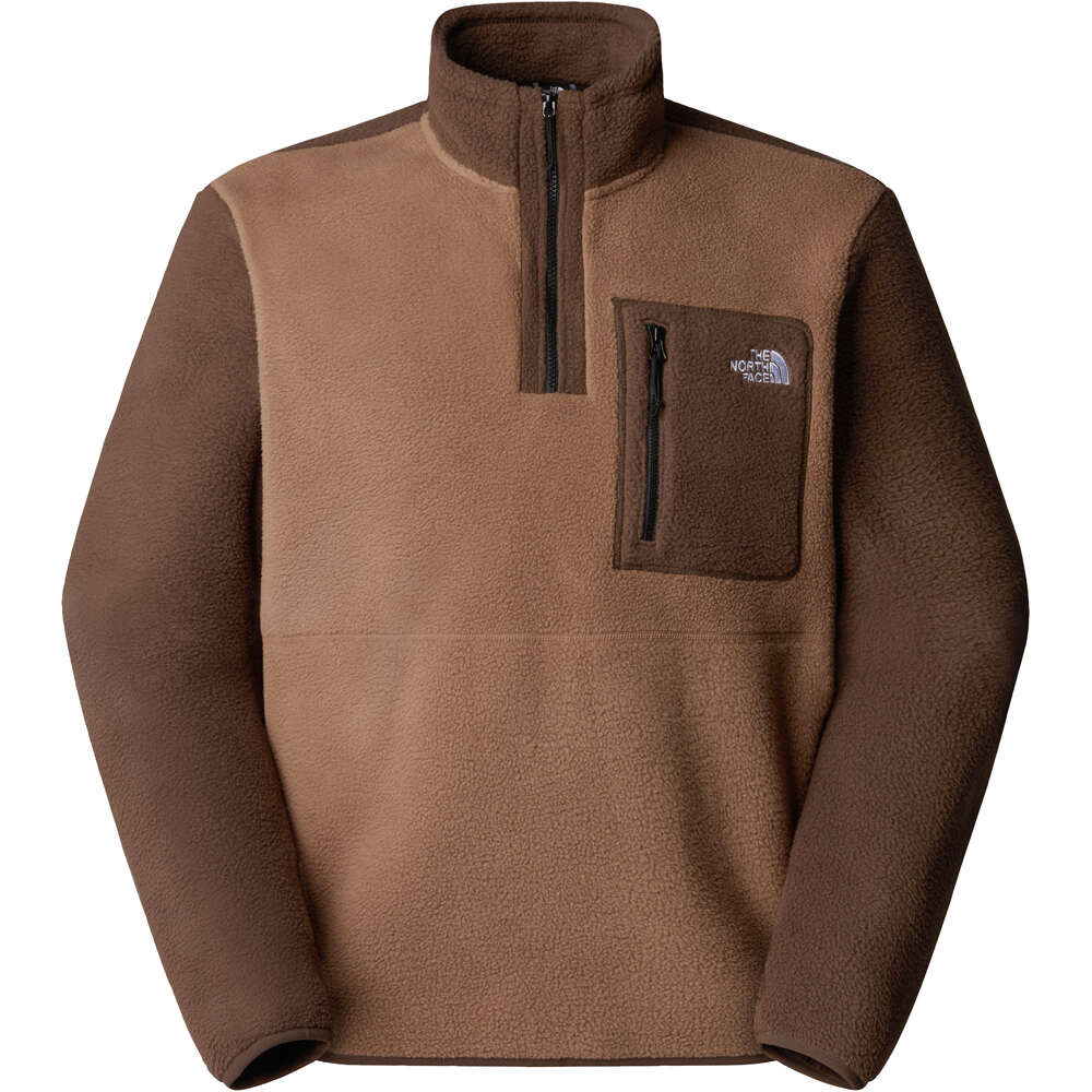 The North Face forro polar hombre M YUMIORI 1/4 ZIP vista detalle