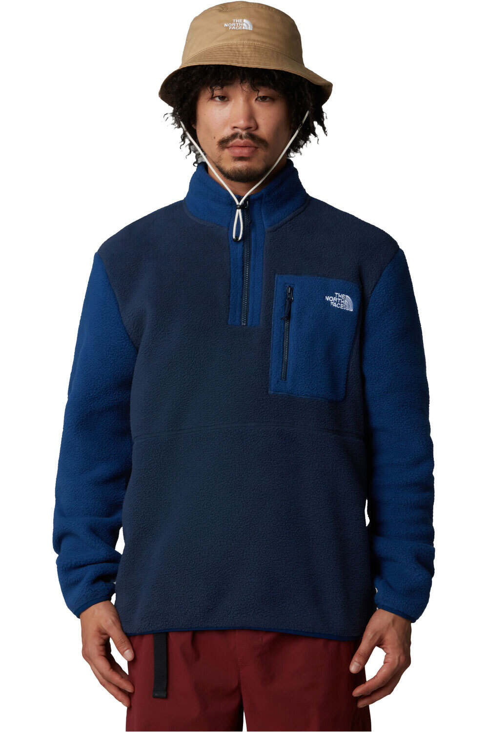 The North Face forro polar hombre M YUMIORI 1/4 ZIP vista frontal