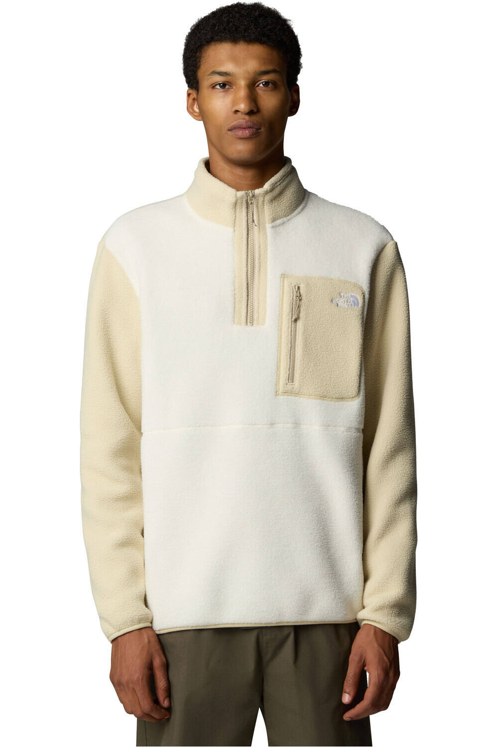 The North Face forro polar hombre M YUMIORI 1/4 ZIP vista frontal