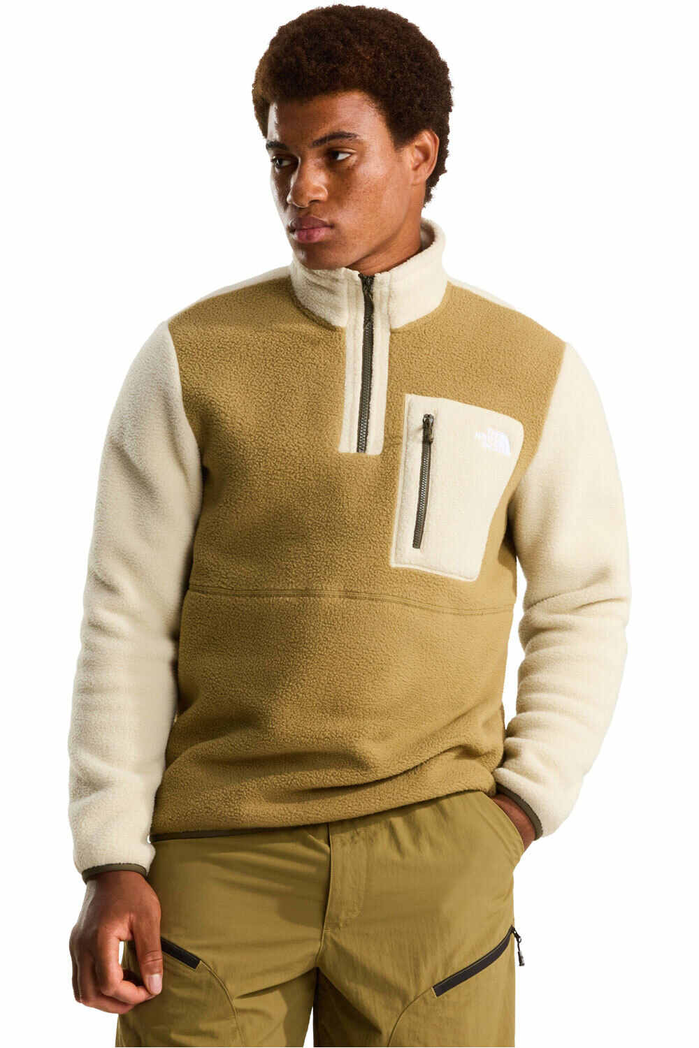 The North Face forro polar hombre M YUMIORI 1/4 ZIP vista frontal