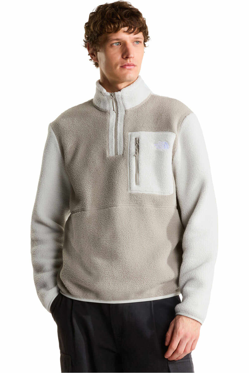 The North Face forro polar hombre M YUMIORI 1/4 ZIP vista frontal