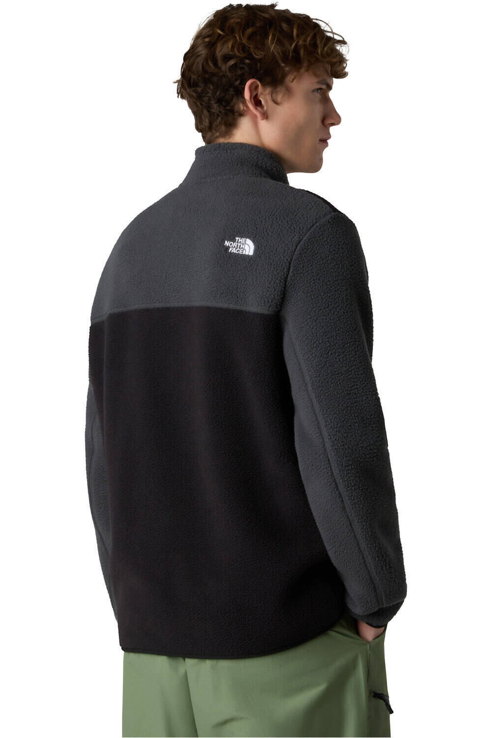 The North Face forro polar hombre M YUMIORI 1/4 ZIP vista trasera