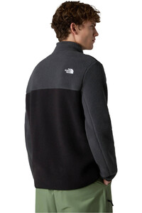 The North Face forro polar hombre M YUMIORI 1/4 ZIP vista trasera