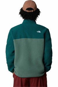 The North Face forro polar hombre M YUMIORI 1/4 ZIP vista trasera