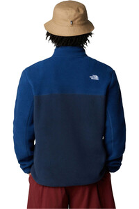 The North Face forro polar hombre M YUMIORI 1/4 ZIP vista trasera