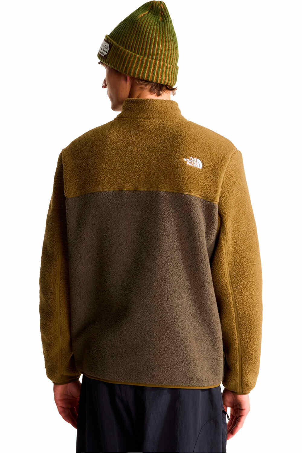 The North Face forro polar hombre M YUMIORI 1/4 ZIP vista trasera