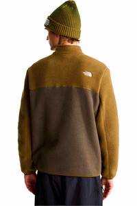The North Face forro polar hombre M YUMIORI 1/4 ZIP vista trasera