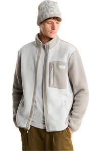 The North Face forro polar hombre M YUMIORI FULL ZIP vista detalle