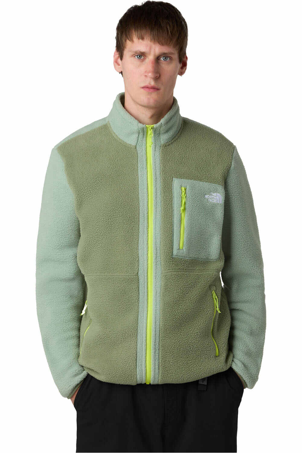 The North Face forro polar hombre M YUMIORI FULL ZIP vista frontal