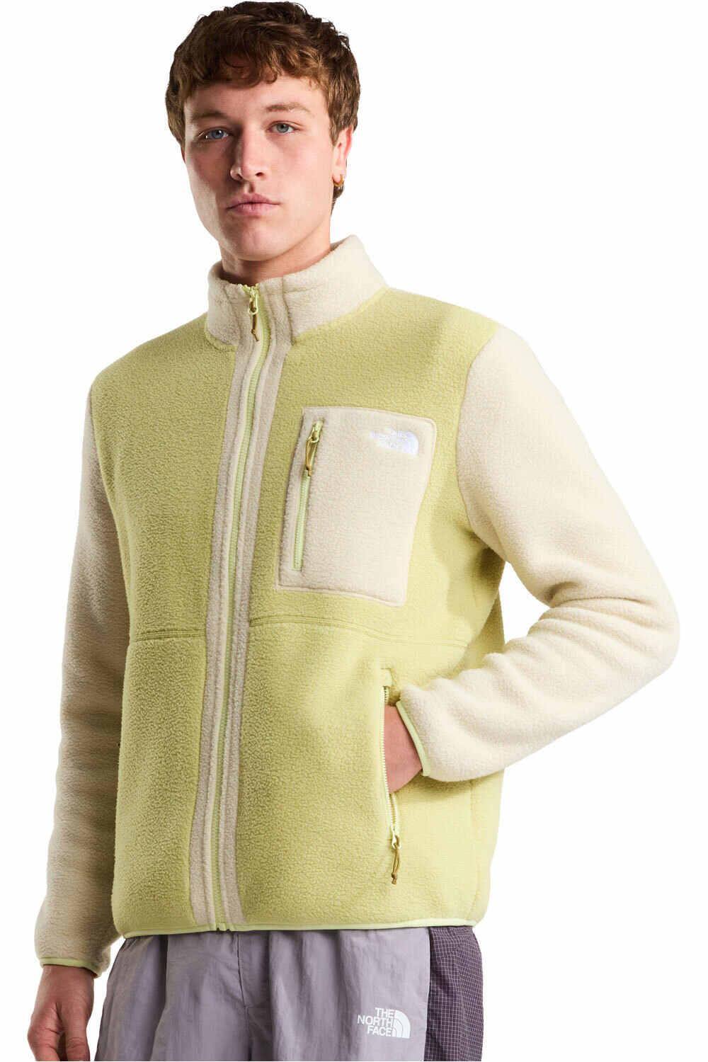 The North Face forro polar hombre M YUMIORI FULL ZIP vista frontal