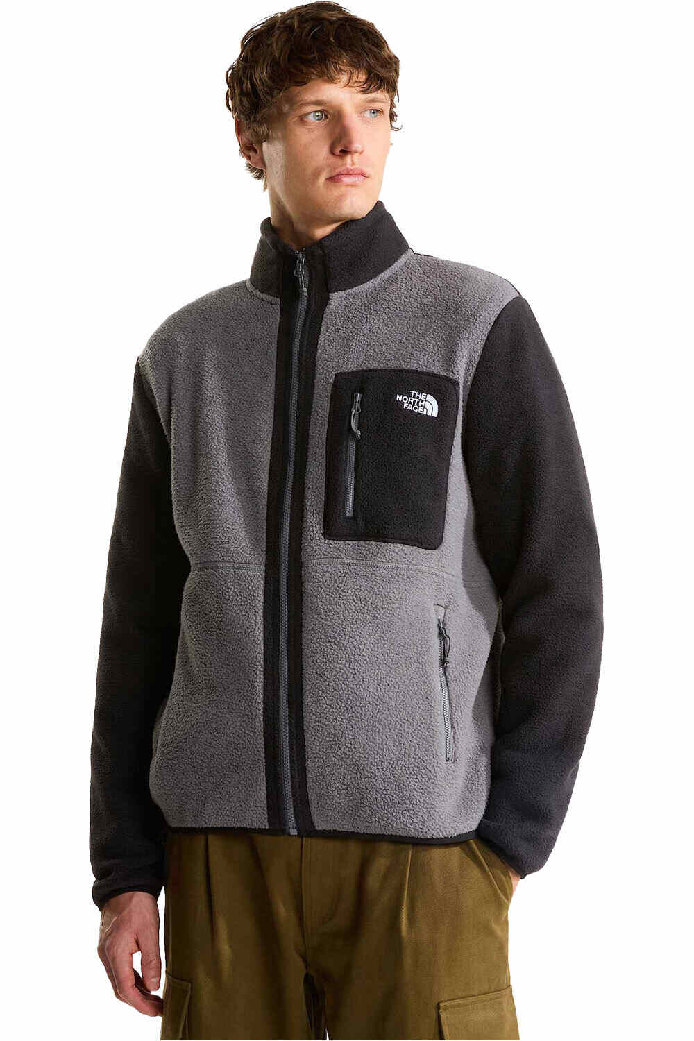 The North Face forro polar hombre M YUMIORI FULL ZIP vista frontal
