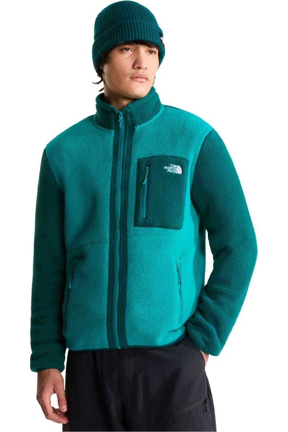 The North Face forro polar hombre M YUMIORI FULL ZIP vista frontal