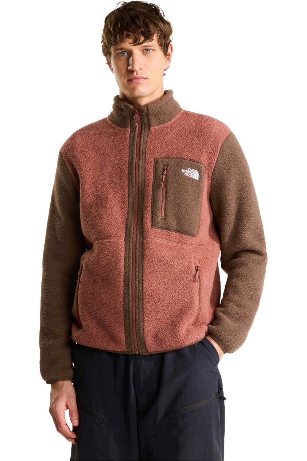 The North Face forro polar hombre M YUMIORI FULL ZIP vista frontal