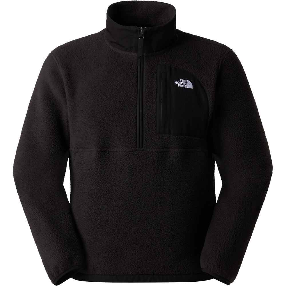 The North Face forro polar hombre M YUMIORI OFF PEAK 1/2 ZIP JACKET vista detalle