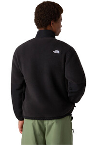 The North Face forro polar hombre M YUMIORI OFF PEAK 1/2 ZIP JACKET vista trasera