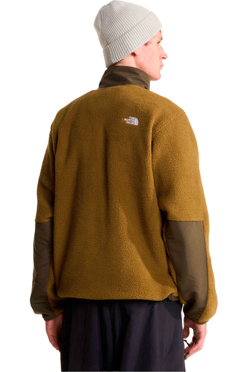 The North Face forro polar hombre M YUMIORI OFF PEAK 1/2 ZIP JACKET vista trasera
