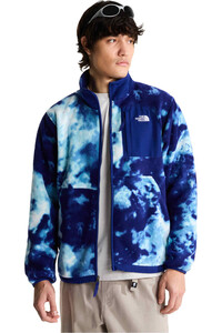 The North Face forro polar hombre M YUMIORI OFF PEAK FULL ZIP JACKET -PRNT vista detalle