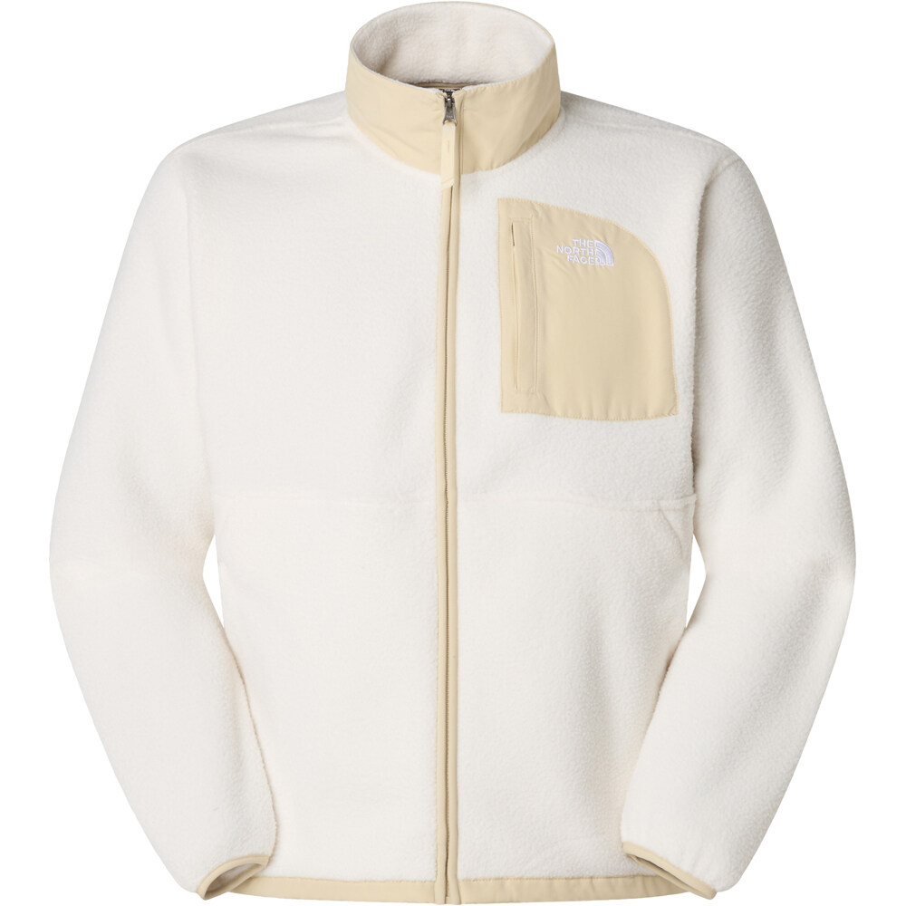 The North Face forro polar hombre M YUMIORI OFF PEAK FULL ZIP JACKET vista detalle