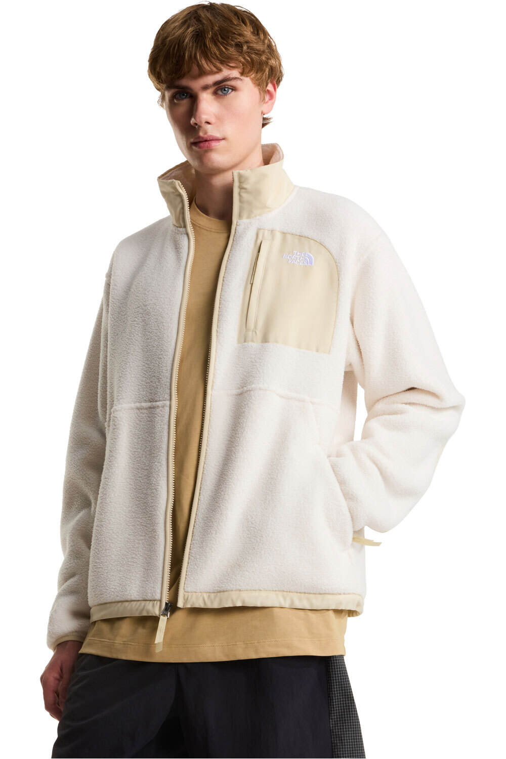The North Face forro polar hombre M YUMIORI OFF PEAK FULL ZIP JACKET vista detalle