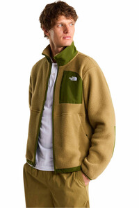 The North Face forro polar hombre M YUMIORI OFF PEAK FULL ZIP JACKET vista detalle