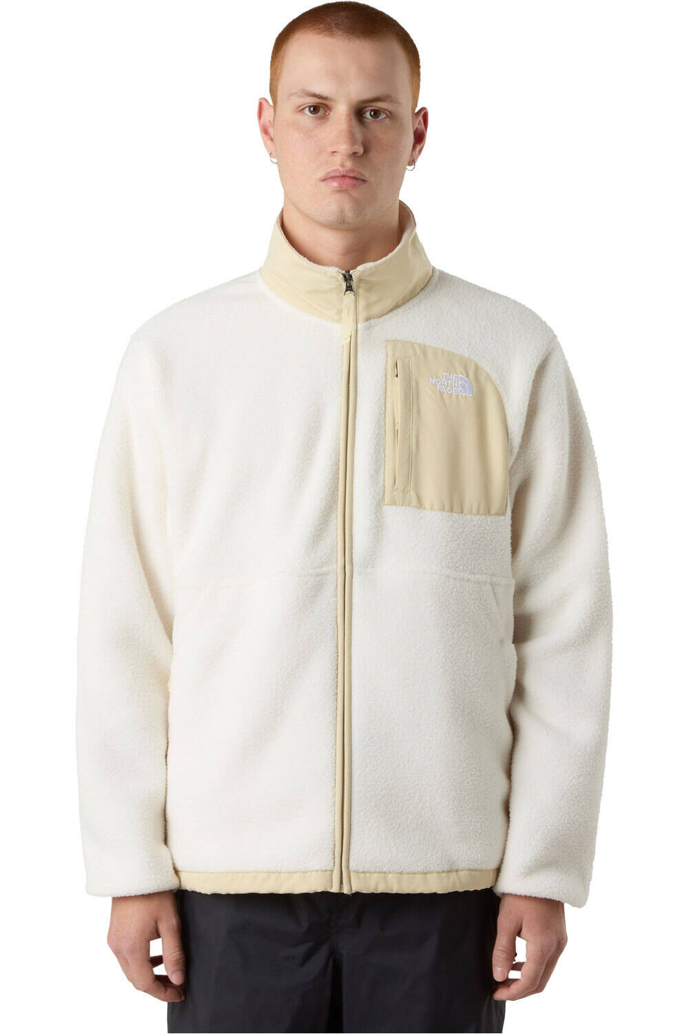 The North Face forro polar hombre M YUMIORI OFF PEAK FULL ZIP JACKET vista frontal