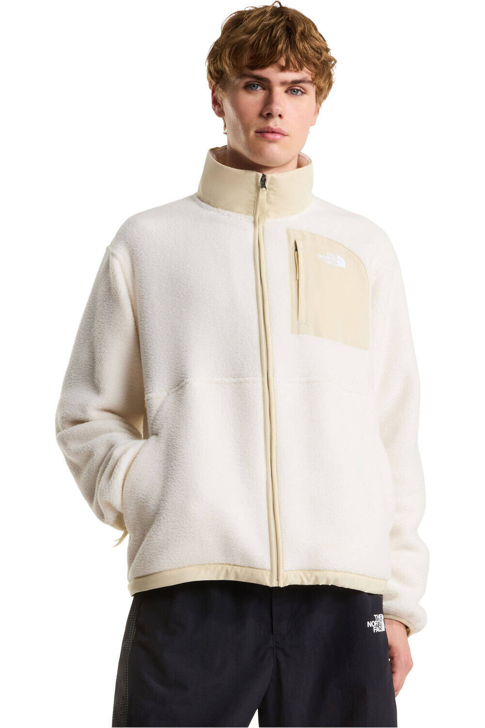 The North Face forro polar hombre M YUMIORI OFF PEAK FULL ZIP JACKET vista frontal