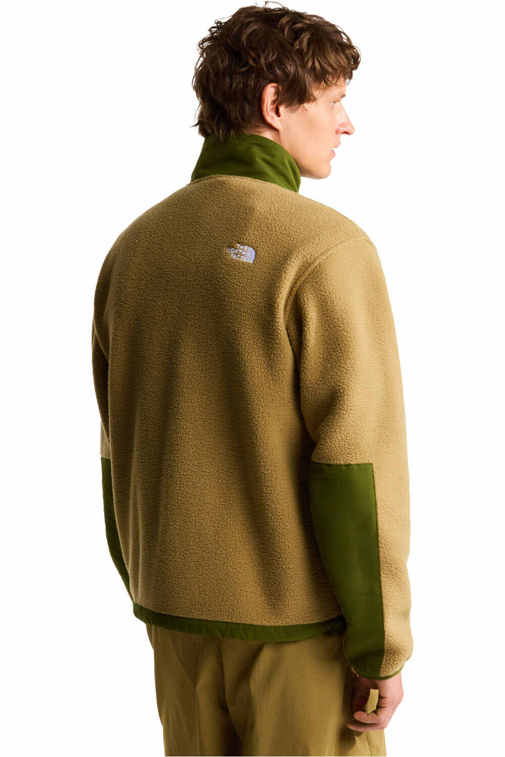 The North Face forro polar hombre M YUMIORI OFF PEAK FULL ZIP JACKET vista trasera