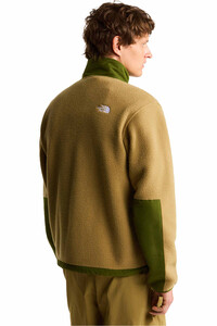 The North Face forro polar hombre M YUMIORI OFF PEAK FULL ZIP JACKET vista trasera