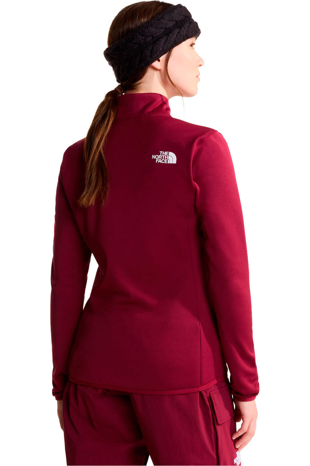 The North Face forro polar hombre W MISTYESCAPE FLEECE vista trasera