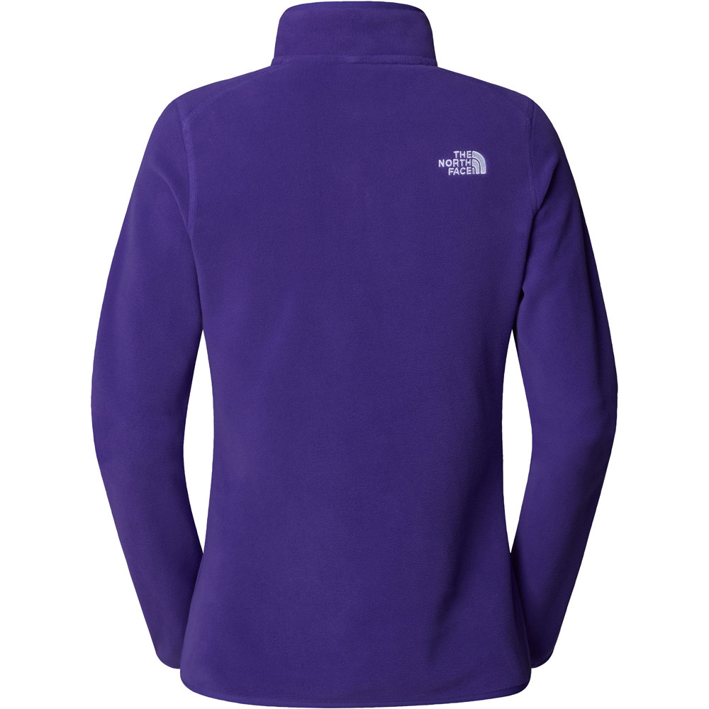 The North Face forro polar mujer W 100 GLACIER 1/4 ZIP - EU 03