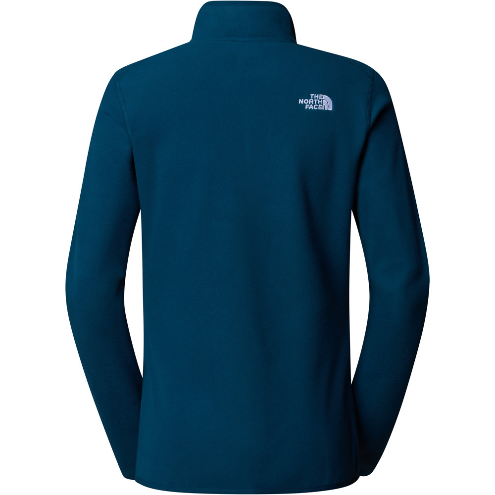 The North Face forro polar mujer W 100 GLACIER 1/4 ZIP 03