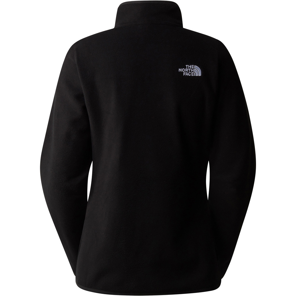The North Face forro polar mujer W 100 GLACIER 1/4 ZIP 03