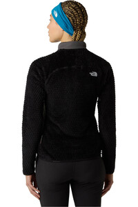 The North Face forro polar mujer W ALPEDGE JACKET vista trasera