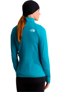 The North Face forro polar mujer W BOLT POLARTEC JACKET vista trasera