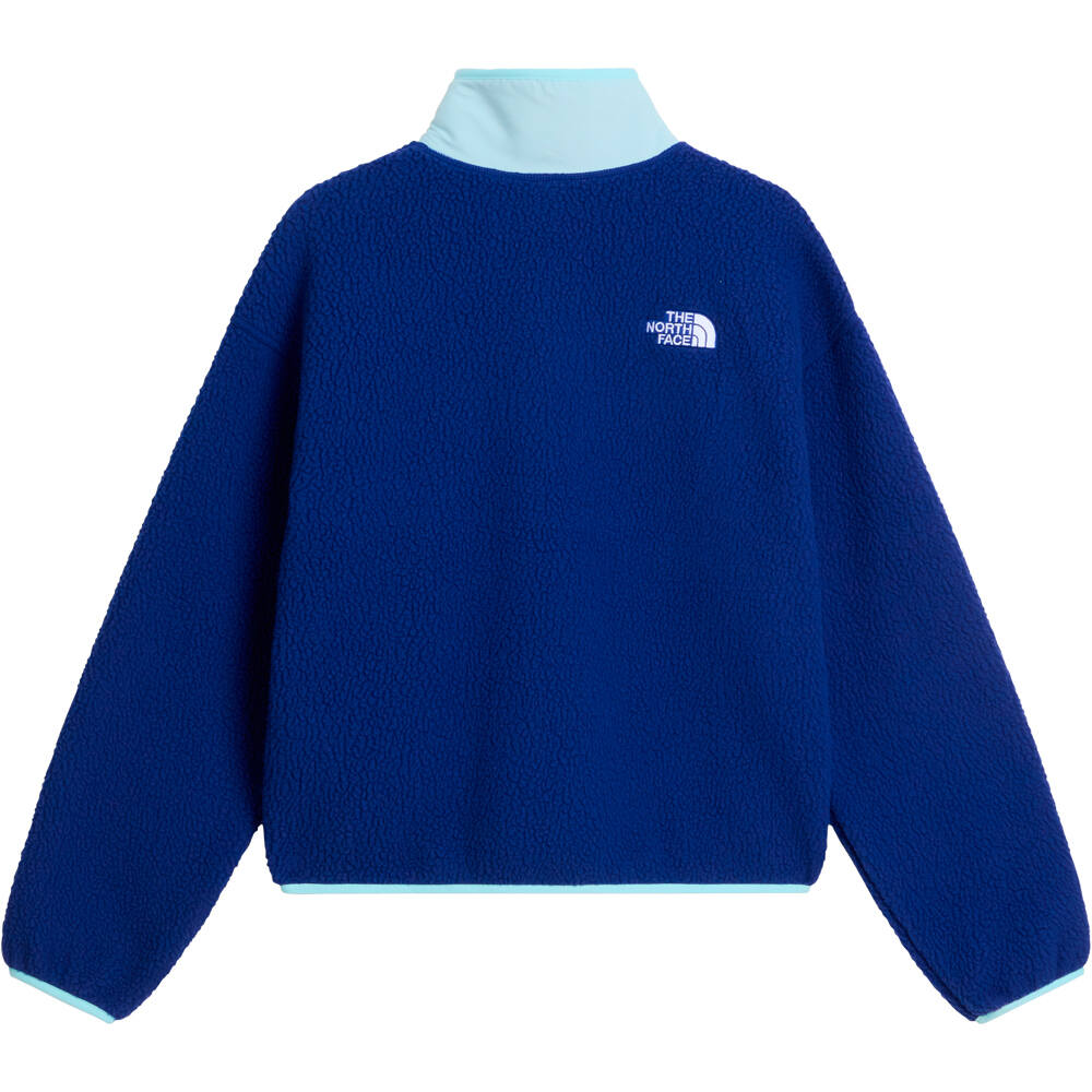 The North Face forro polar mujer W CRAGMONT SNAP 1/2 FLEECE JACKET 03