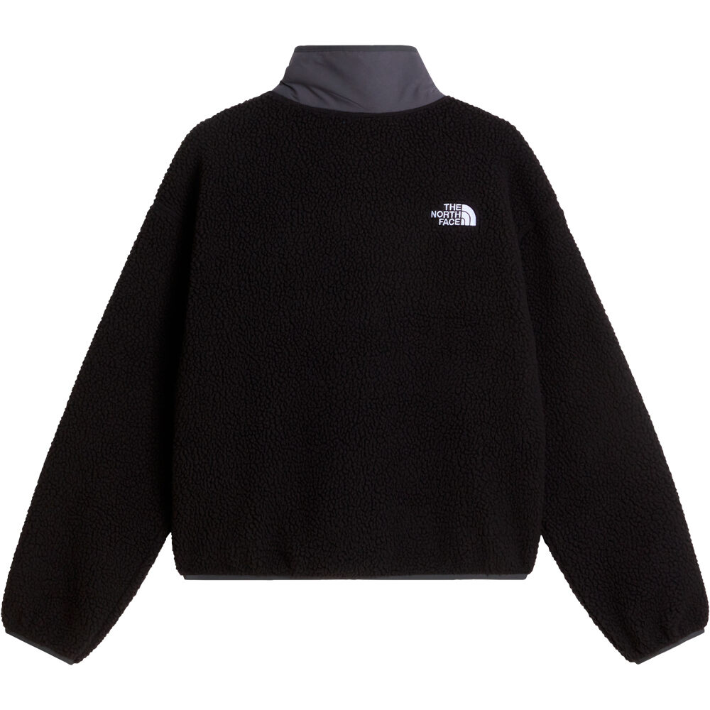 The North Face forro polar mujer W CRAGMONT SNAP 1/2 FLEECE JACKET 03