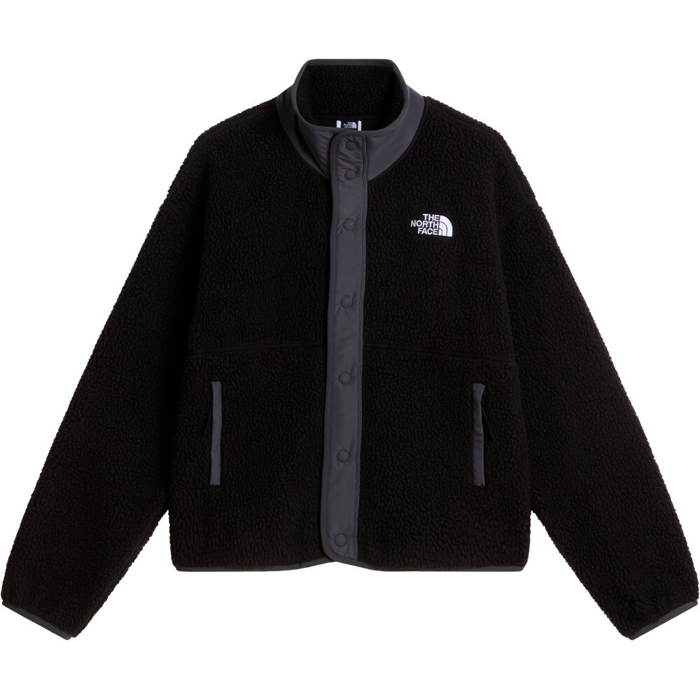 The North Face forro polar mujer W CRAGMONT SNAP FRONT FLEECE JACKET 03