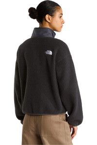 The North Face forro polar mujer W CRAGMONT SNAP FRONT FLEECE JACKET vista trasera