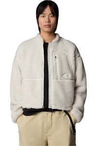 The North Face forro polar mujer W EXTREME PILE 2 FZ JACKET vista detalle