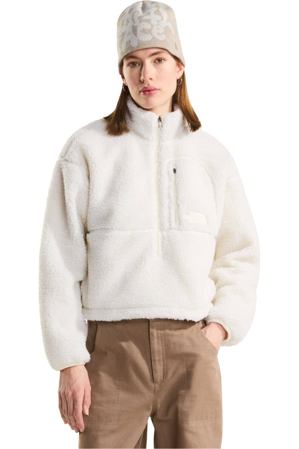 The North Face forro polar mujer W EXTREME PILE 2 PULLOVER vista frontal